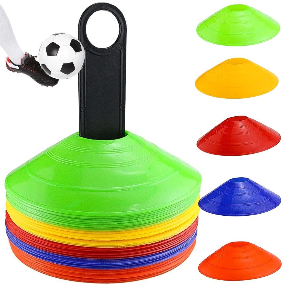 Training cones flexible mushroom plates (pack of 6)