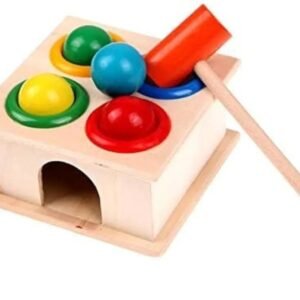 wooden hammering toy