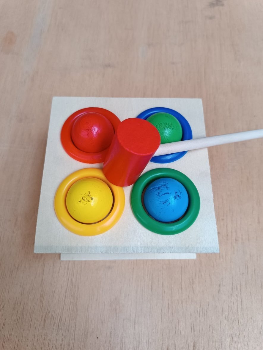 wooden hammering toy wooden hammering toy