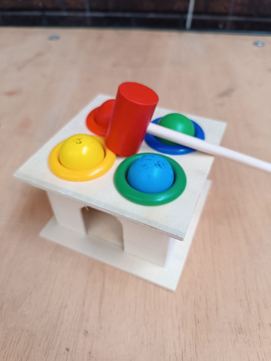 wooden hammering toy wooden hammering toy