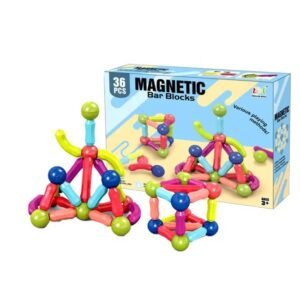 magnetic building sticks – 36pcs