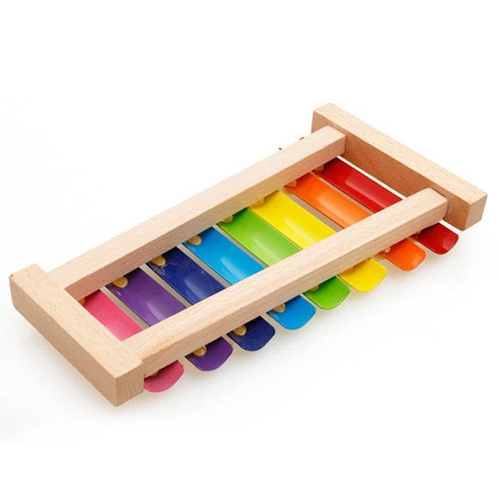 wooden xylophone – musical toy (plastic packing) wooden xylophone – musical toy (plastic packing)