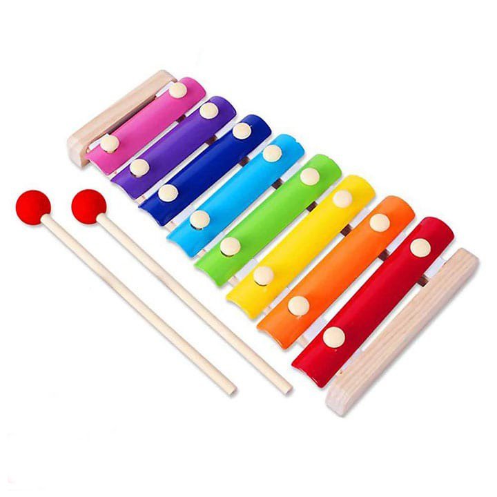 wooden xylophone – musical toy (plastic packing) wooden xylophone – musical toy (plastic packing)
