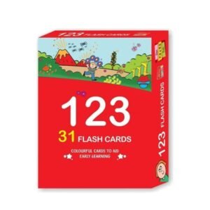 flash cards in numerics 31 pcs