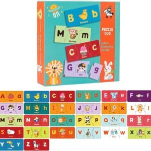 Home duo matching puzzle letters abc
