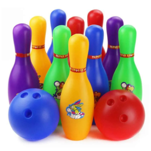 Kids’ Bowling Set Colorful Indoor & Outdoor Toy