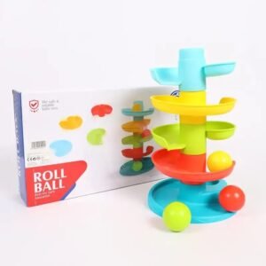 baby ball drop play tower 5 layers