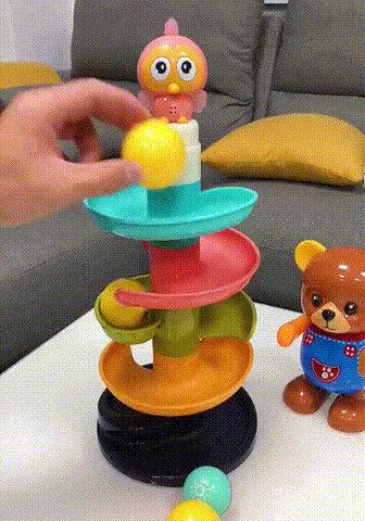 baby ball drop play tower 5 layers baby ball drop play tower 5 layers