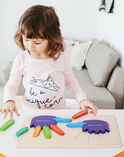 foot & number recognition counting puzzle foot & number recognition counting puzzle
