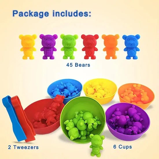 bear color classification sorting puzzle 48 piece bear color classification sorting puzzle 48 piece