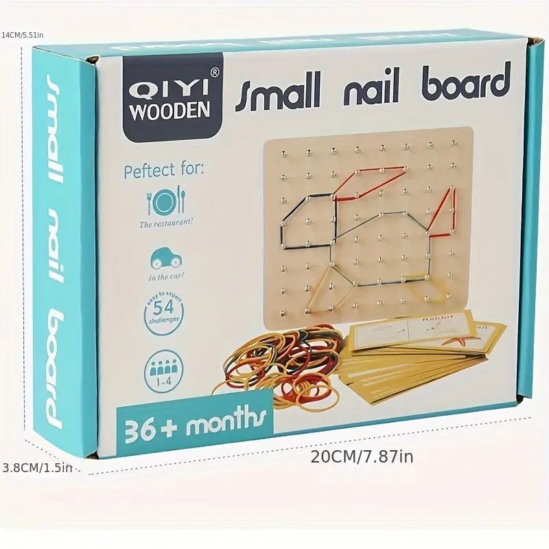 wooden montessori geometry creative peg board wooden montessori geometry creative peg board